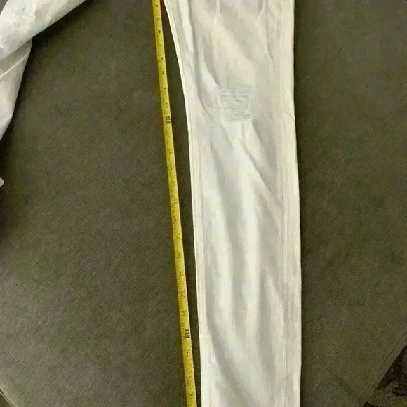 Rag & Bone Dash Slouchy Skinny White Distressed Jeans - Picture 6 of 10